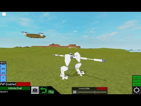 Roblox Plane Crazy Dino legs tutorial