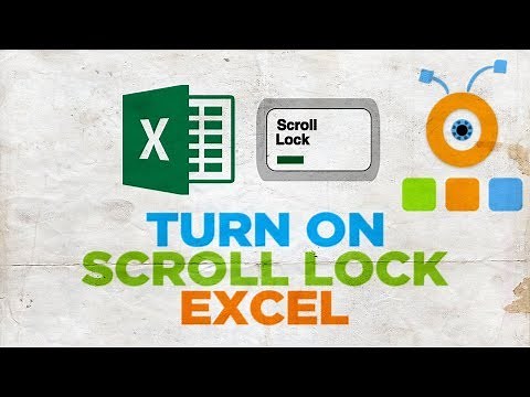 How to Turn On Scroll Lock in Excel | How to Enable Scroll Lock in Excel