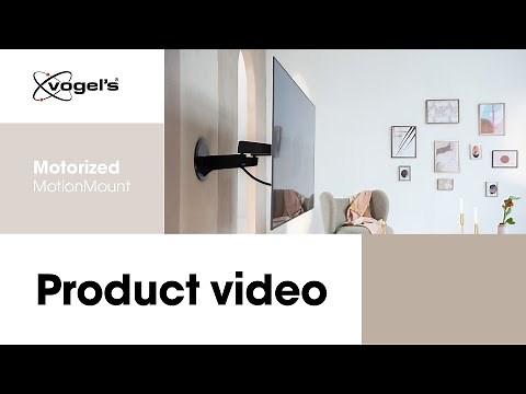 Elektrische TV muurbeugel met automatische beweging | Excellence in Motion | SIGNATURE | Vogel’s