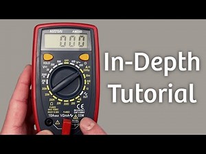 How to Use AstroAI AM33D Digital Multimeter 2000 Counts, with DC/AC Voltmeter and Ohm/Volt/Amp Meter