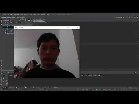 Connect Camera IP using OpenCV2 in Python