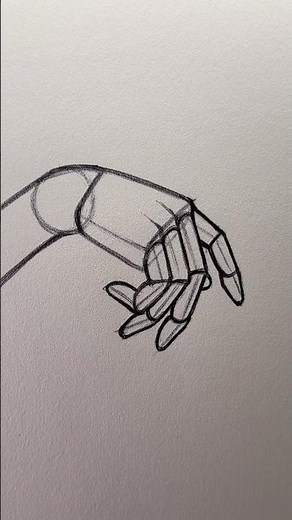 How to draw Hands ⭐️Tutorial⭐️ #drawing #art #sketch #howtodraw #drawingtutorial