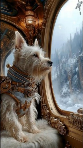 Winterdream Express 🚂✨ #shorts #steampunk #midjourney