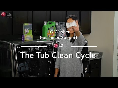 LG Washer - The Tub Clean Cycle