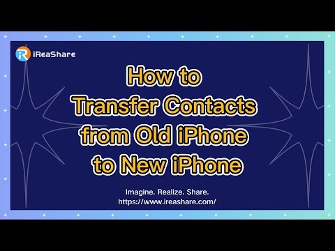 How to Transfer Contacts from Old iPhone to New iPhone 17