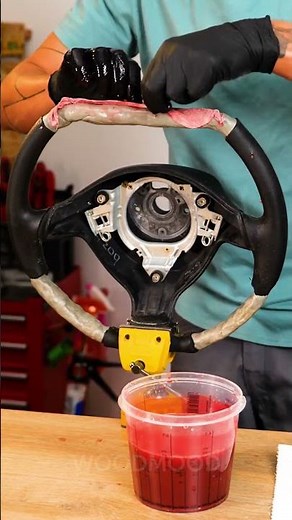 DIY Steering Wheel Upgrade Idea! 🚗✨ Transform Your Ride with This Easy Hack!