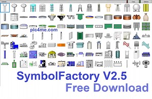 [Download Tutorial] Symbol_Factory_2.5 icon HMI/SCADA Software (Real 100%) - plc4me.com