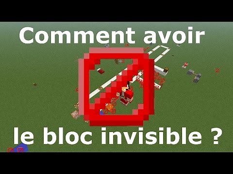 [Tuto] Comment avoir le bloc invisible ? - Minecraft [1.8 - 1.1X]