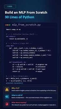Build a Neural Network in 30 Lines of Python 🧠