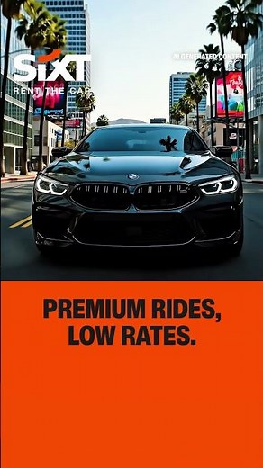 Flex with rentals from SIXT in LA!