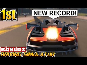 Pushing Our New McLaren Senna to the MAX! in Driving Simulator! [Episode 11] (Roblox)