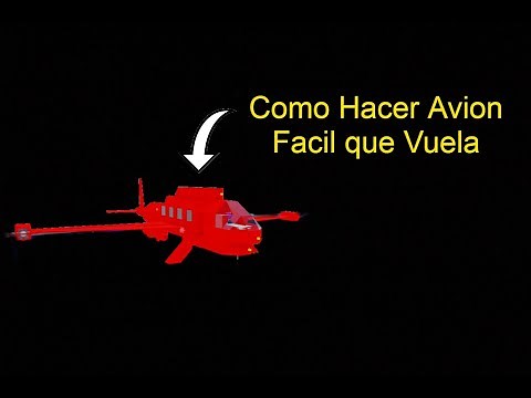 Como hacer Avión Fácil En Plane crazy! | Roblox