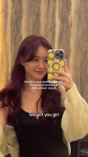 Vibrant Red Hair Transformation: L'Oreal Professionnel iNOA Red Nebula Hair Dye