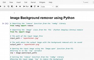 11 reactions | Image Background remover using Python Free Google...