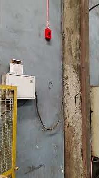 Fire🔥 Alarm System Installation Manual Call Point Hooter Smoke Detector Demo SEWP SERVICES Pvt. Ltd.