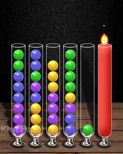 190K views · 10K reactions | Sort the balls, unlock the fun! Test your skills in the ultimate ball sorting challenge. | Color Ball Sort : Puzzle Game | Facebook