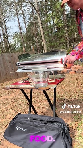 GoSun Solar Cooker: Sustainable Off-Grid Cooking