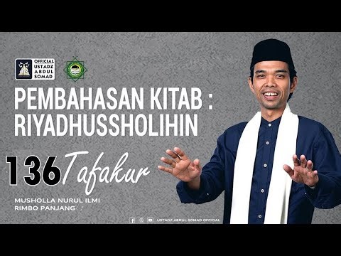 LIVE | NGAJI KITAB RIYADHUSSHOLIHIN 142 | Musholla Nurul Ilmi | Ustadz Abdul Somad