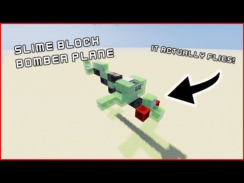 (1.16 - 1.19.2) WORKING BOMBER PLANE Tutorial | Minecraft Java