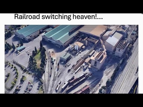 Burr Stewart clinic on modeling the West Seattle steel mill in HO scale #modeltrains #steel #model