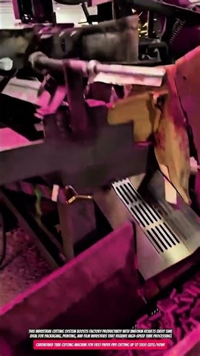 Cardboard Tube Cutting Machine for Fast Paper Pipe Cutting up to 1200 Cuts/Hour