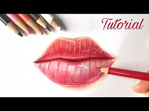 How To Draw Lips | Colored Pencil Tutorial