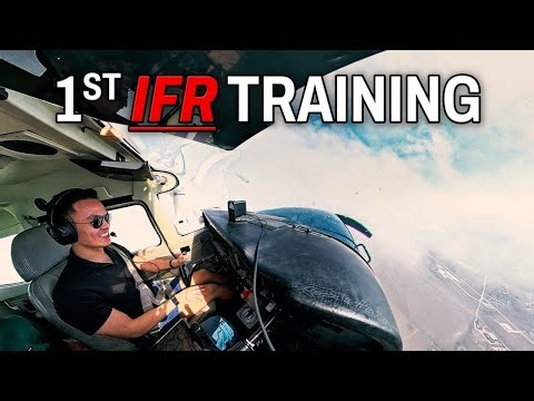 First IFR training flight as a PPL Student Pilot | FULL FLIGHT VLOG