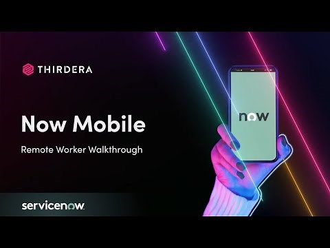 ServiceNow HR Demo: Explore NOW Mobile