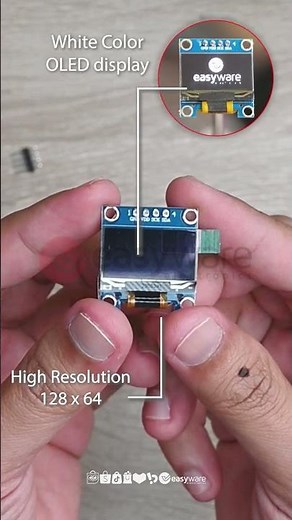 unboxing - OLED 128x64 LCD I2C 0.96 inch Module #oled #oleddisplay #i2c #review #unboxing #electro