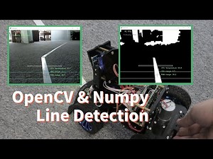 OpenCV & Numpy Line Detection