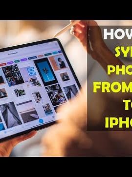 How To Sync Photos from iPad to iPhone (2025)