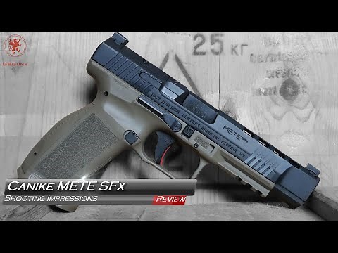 Canik METE SFX Shooting Impressions