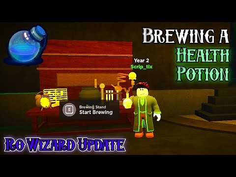 How to Brew a Health Potion - RO Wizard NEW UPDATE Roblox