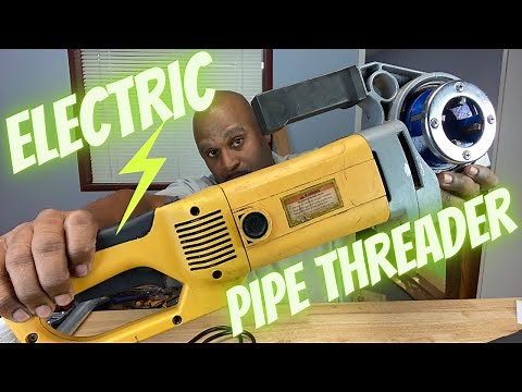 HOW TO THREAD A METAL PIPE