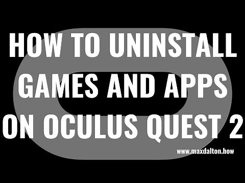 How to Uninstall Games and Apps on Oculus Quest 2