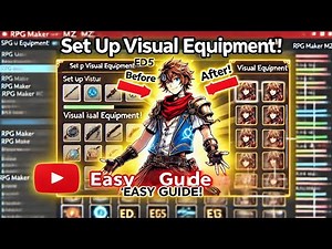 How to Set Up The Ultimate Visual Equipment Plugin for RPG Maker MZ | Easy Step-by-Step Guide