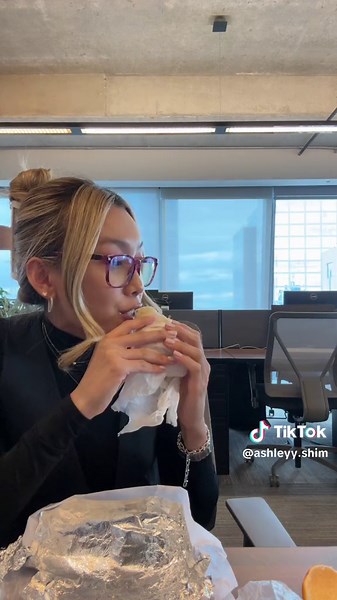 Sharing Food at Work: Lunchtime Moments with Coworker