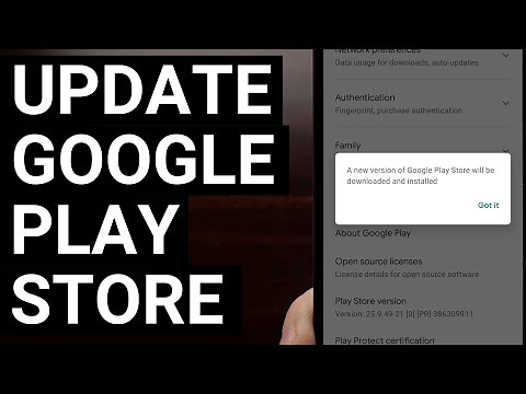 How to Manually Update the Google Play Store App to the Latest Version