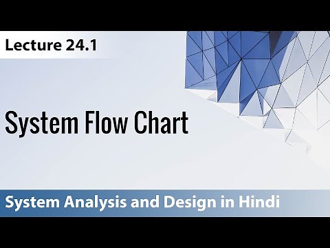 Lecture 24.1: System Flow Chart | System Analysis and Design