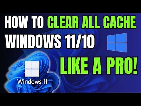 How to Clear All Cache in Windows 10 or 11 | Rebuild Icon Cache and Improve Performance