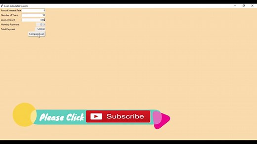 Loan Calculator in Python with Source Code