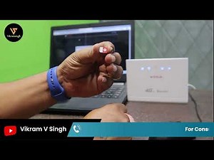 HOW TO USE WPS WIRELESS Tester - SpeedTest Internet - CP Plus 4G Router Review