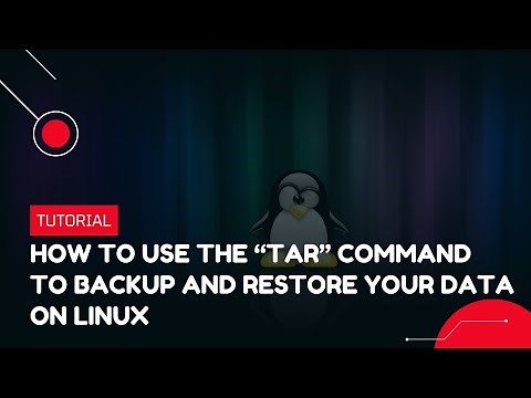 How to use the "tar" command to backup and restore your data on Linux | VPS Tutorial