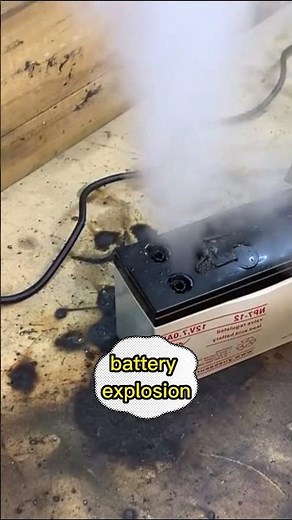 battery explosion | Battery ph