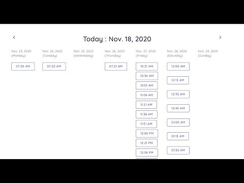 Django (Python) Appointments Booking Using Slots | Custom Calendar