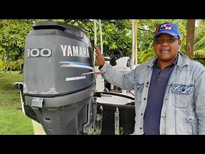 MANTENIMIENTO EN GENERAL A UN MOTOR YAMAHA F100