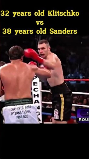 When Klitschko Met Blood Sanders 💀 ! Vitali Klitschko vs Corrie Sanders | Boxing Fight Highlights HD