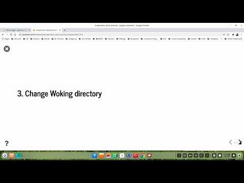 How to check, change current work directory and show its files in Jupyter notebook