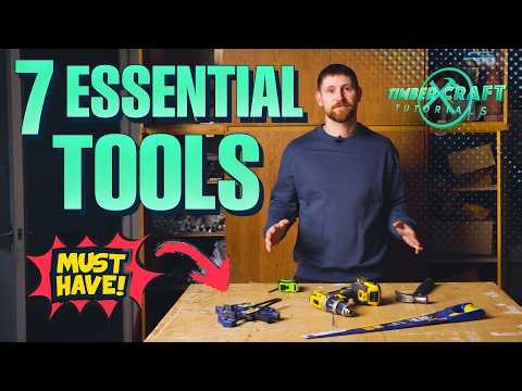 These 7 Tools are your Woodworking Starter Pack