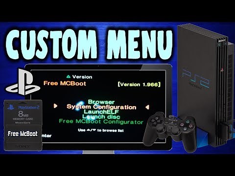 Customise Your PS2 Home Menu Using FreeMc Boot!